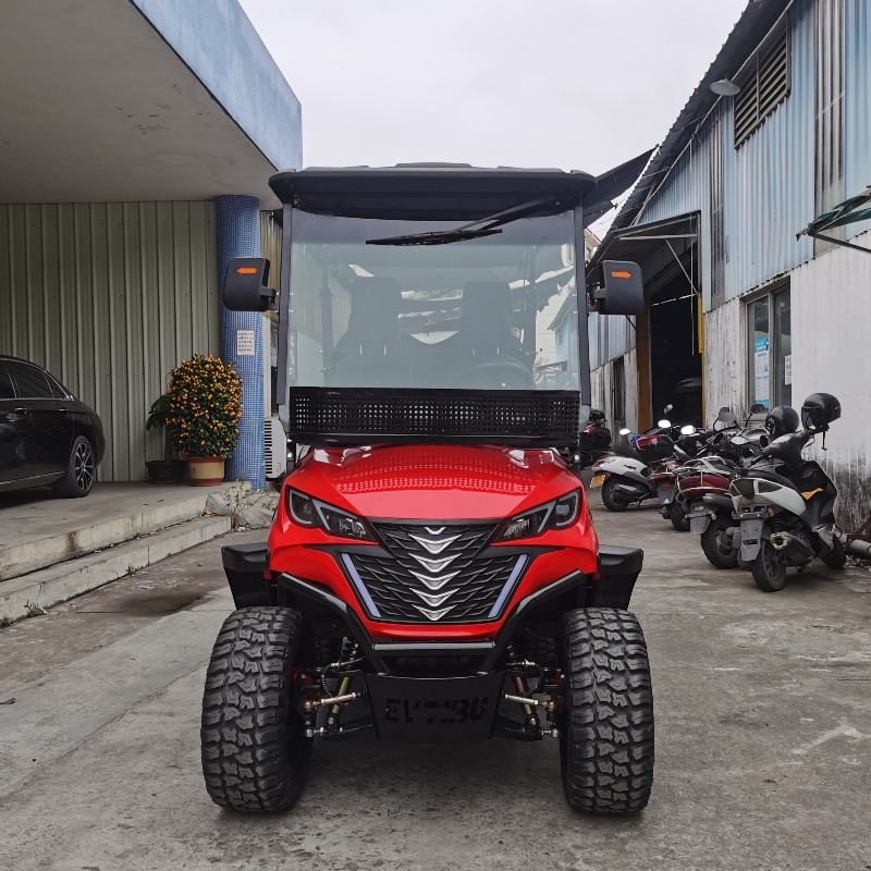 2+2 seater electric na nakataas ang pangangaso ng sasakyan na may baterya ng lithium