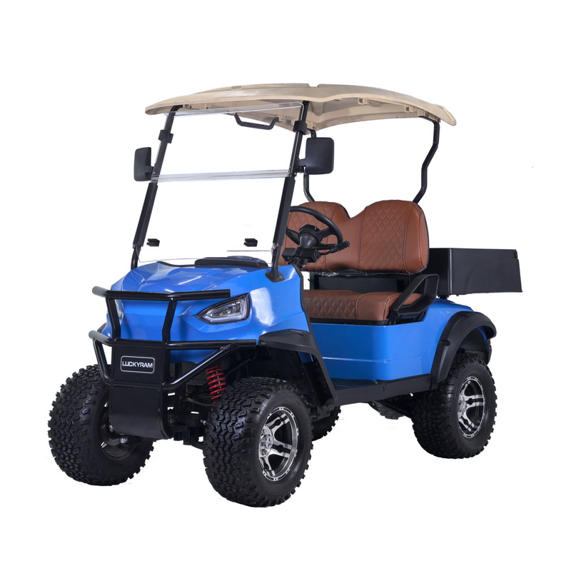 2 seater cargo electric na nakataas ang pangangaso ng sasakyan na may lithium baterya H1