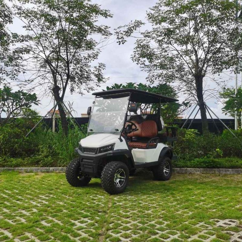 2 seater electric na nakataas ang pangangaso ng sasakyan na may lithium baterya H3