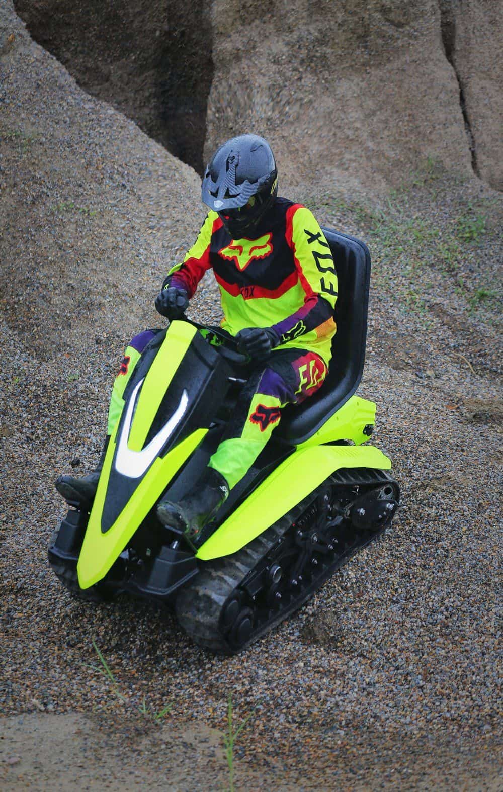 72V High-Torque Two-Wheel Multi-Functional Wheelchair Snowmobile
