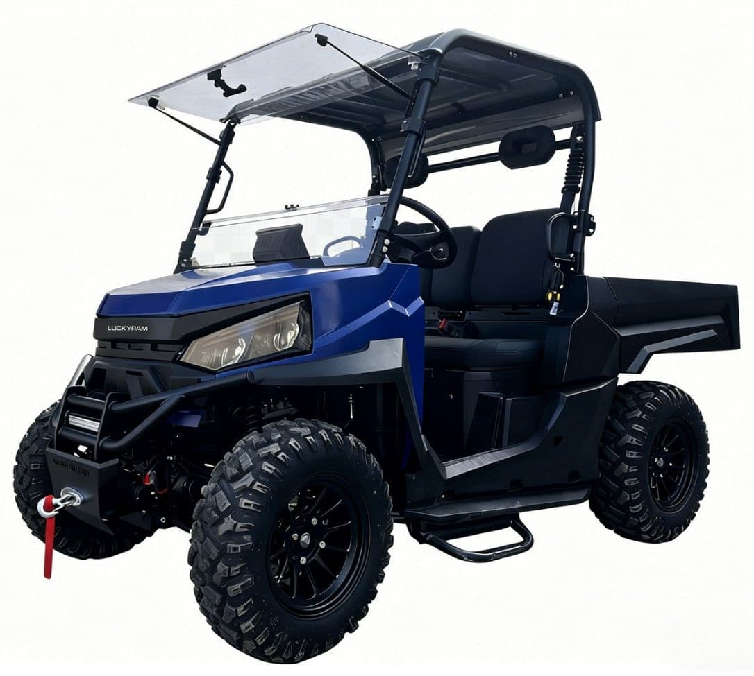 73.6V Electric UTV 10KW AC Motor 80-100km Saklaw para sa Pagpapanatili ng Ari-arian