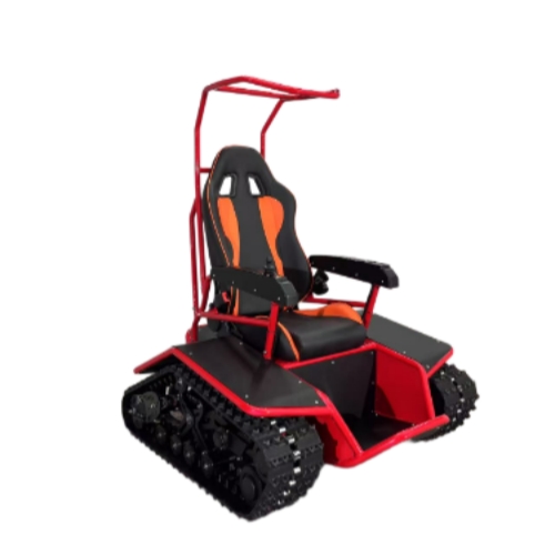 Flexible na kontrol ng all-terrain electric wheelchair na nilagyan ng isang joystick