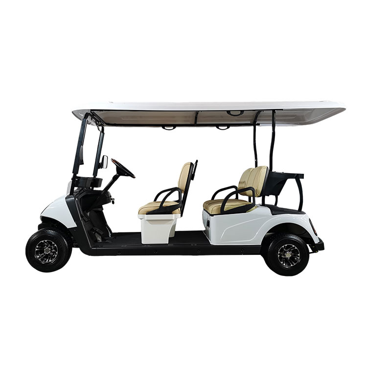 High-range na 4 seater electric golf cart, nilagyan ng lithium battery
